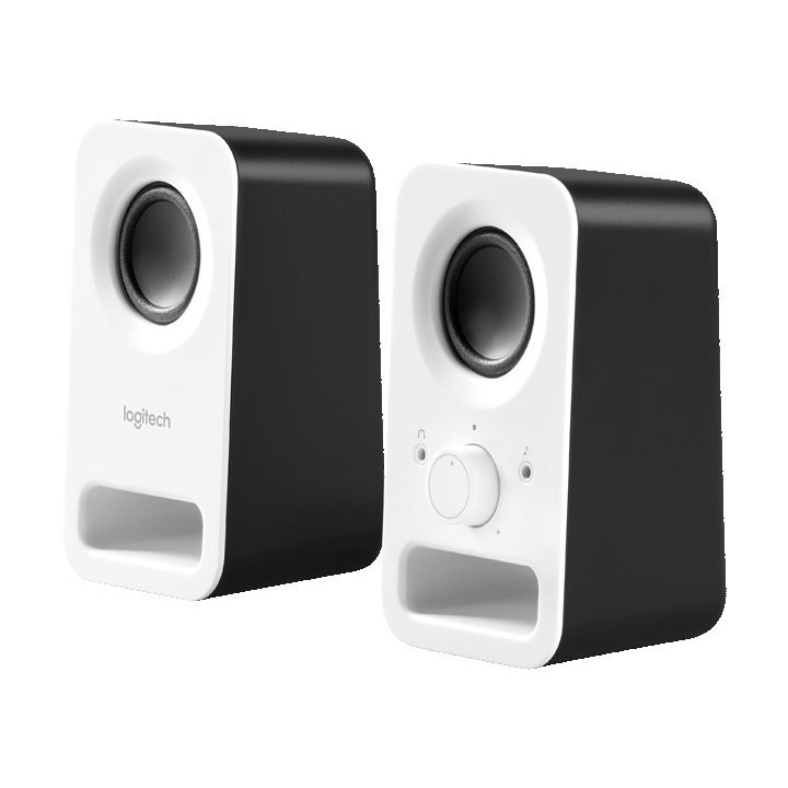 Logitech Z150 Colunas de Som 2.0 Snow White