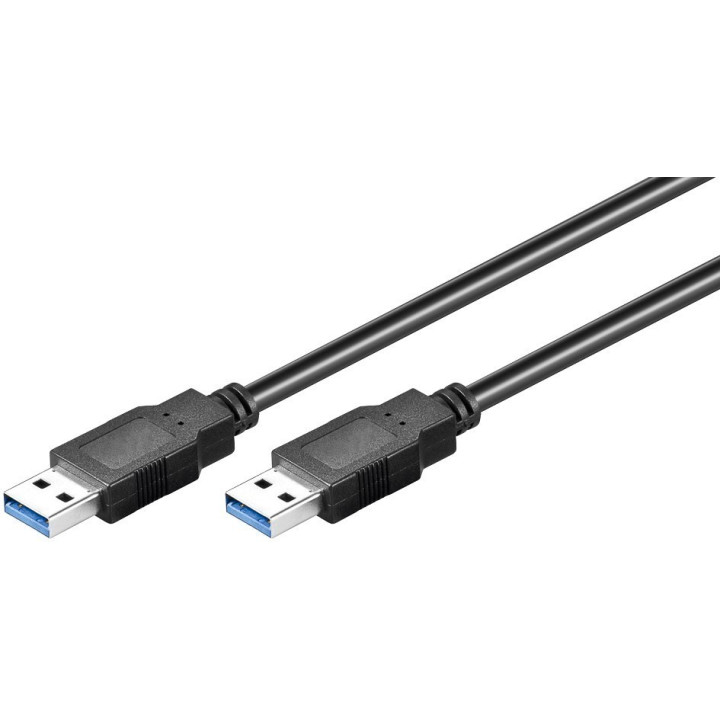 Goobay Cabo  USB 3.0 A Macho / MAcho Preto 