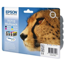 Pack de Tinteiros Epson T0715 Multicolor