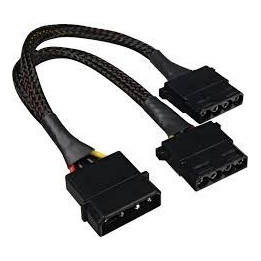 Sharkoon Divisor Molex em Y 15cm Preto