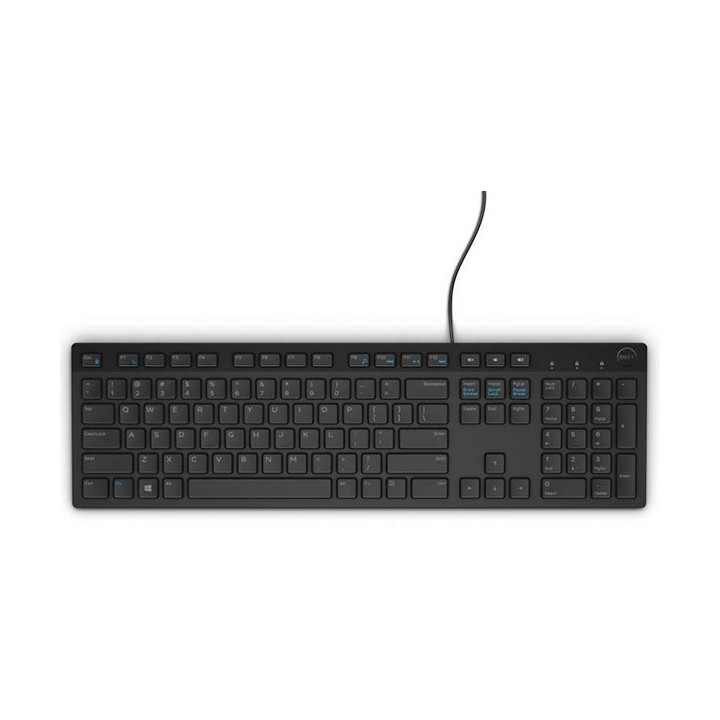 Teclado Multimédia Dell KB216 PT Preto