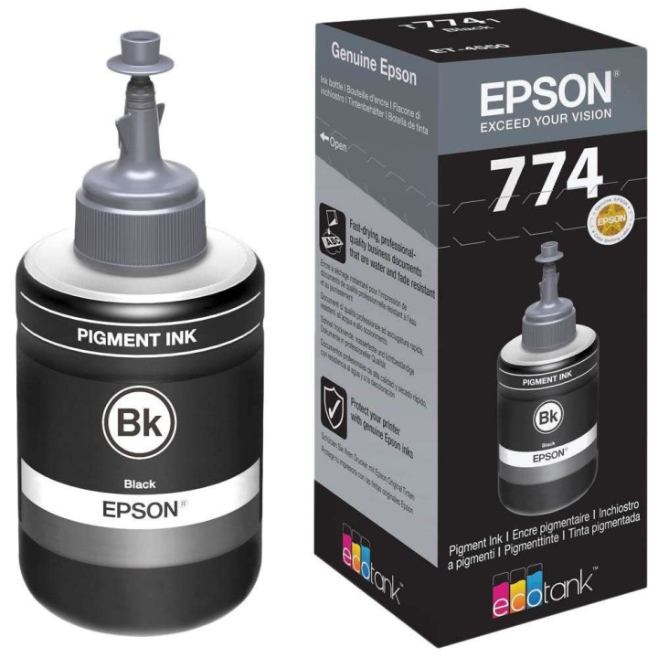 Epson T7741Pigment Black ink bottle 140ml