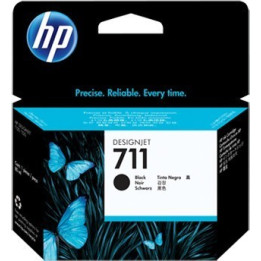 Tinteiro Original HP DesignJet 711 Preto de 80 ml