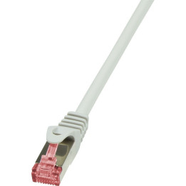 LogiLink® Patch Cable Cat.6 S/FTP PIMF PrimeLine Cinza 0,50m 