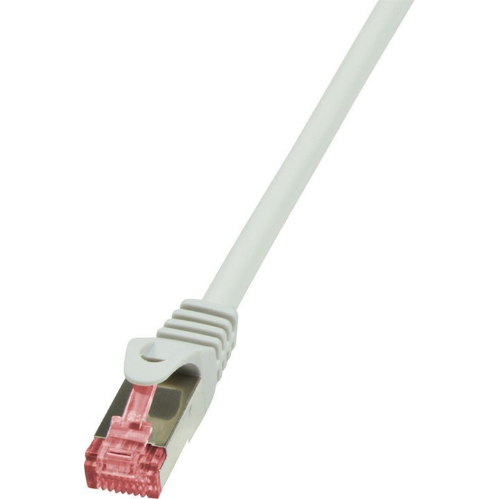 LogiLink® Patch Cable Cat.6 S/FTP PIMF PrimeLine Cinza 1m 