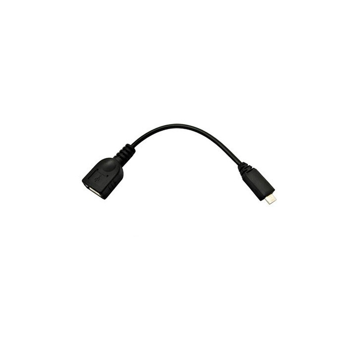 Nanocable  Cabo USB 2.0 OTG Preto 15 CM 