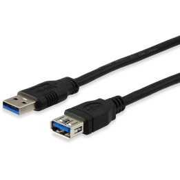 Equip Cabo extensão USB 3.0 - A/M para A/F (2 m) 