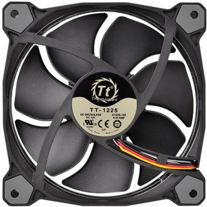 Thermaltake Riing 12 LED RGB 256 Colors High Static Pressure LED Radiator Fan (3 Fan Pack) 