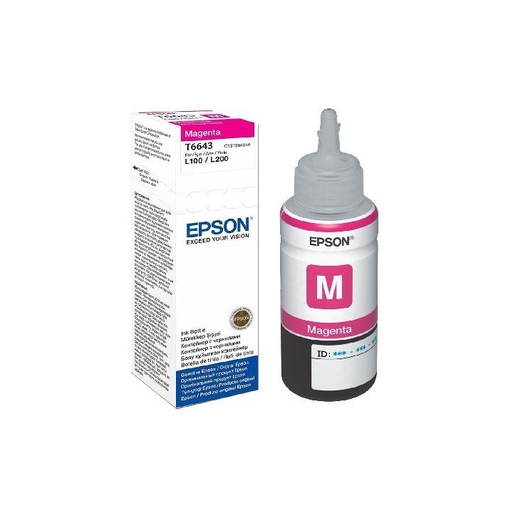 Epson T6643 Magenta ink bottle 70ml 