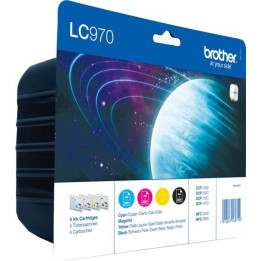 Brother Pack de 4 Tinteiros (BK/C/M/Y) 
