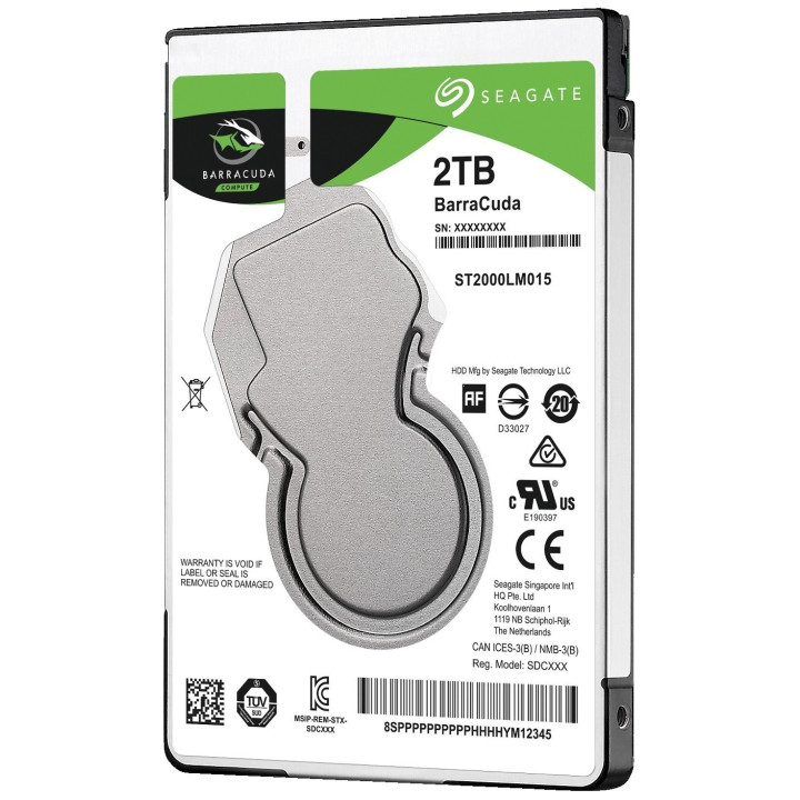 Seagate BarraCuda 2TB SATA 600 2.5 