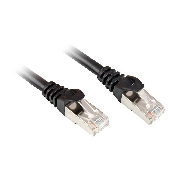 Sharkoon Patch Cable Cat.6 SFTP Preto 1m