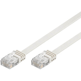 Goobay Patch Cable Cat.6 UTP Branco 1m 