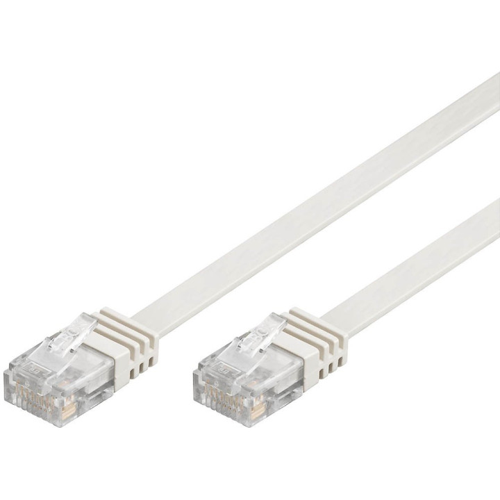 Goobay Patch Cable Cat.6 UTP Branco 5m 