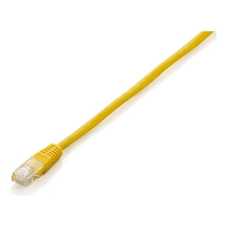 Equip Cabo Rede U/UTP C6 3,0m Amarelo 