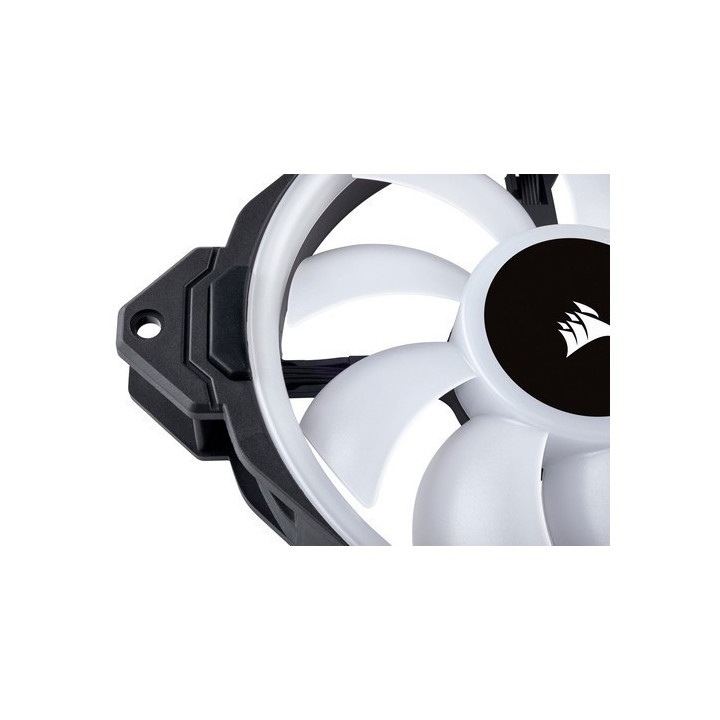 Corsair LL140 RGB 140mm Dual Light Loop RGB LED PWM Fan — 2 Fan Pack with Lighting Node PRO 