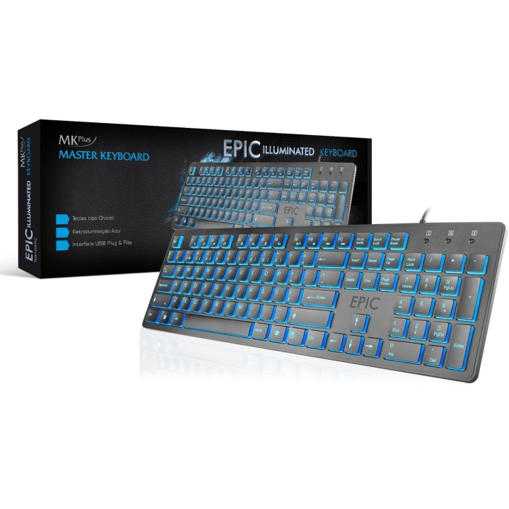 Teclado MKPlus Standard Retroiluminado