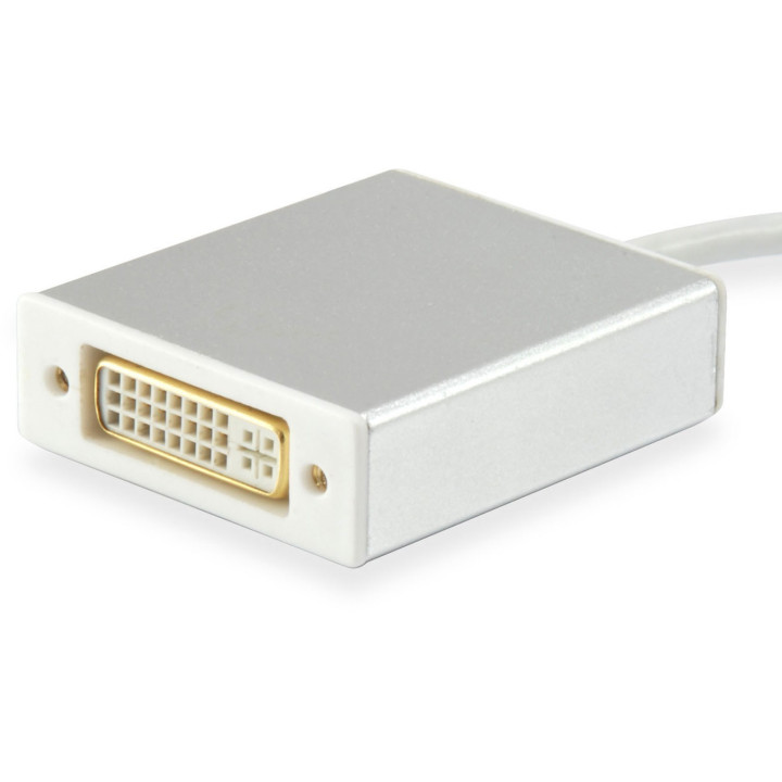 EQUIP Adaptador USB C Male to DVI-I Dual Link Female