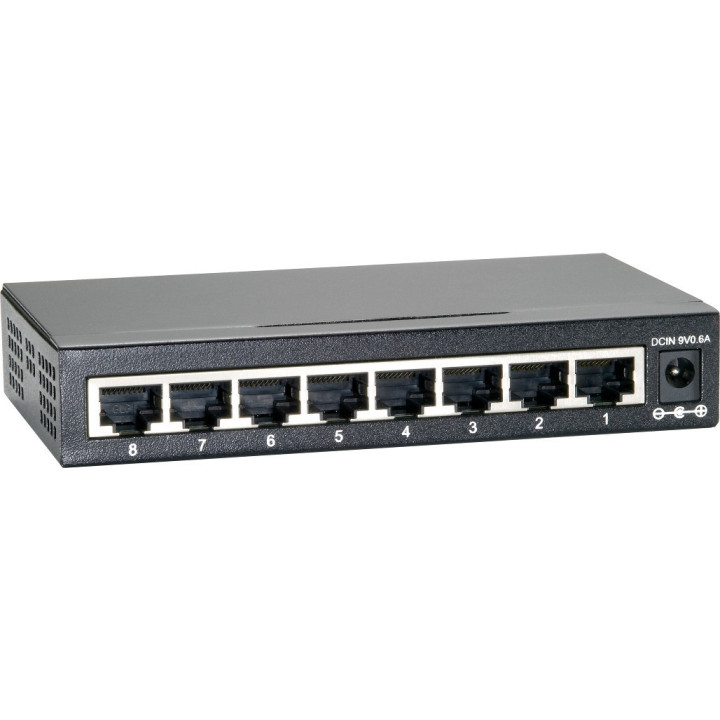 LEVEL ONE Switch 8-Port Gigabit Ethernet  