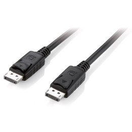 Equip Display Port Cable M/M 1,0m, black, with latch 