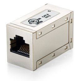 Equip Conector com 2 x RJ45 F/F Cat.6 - permite unir 2 cabos de rede