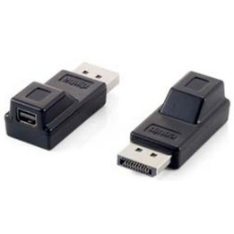 Equip Display Port to miniDisplayPort Adapter M/F - preto 