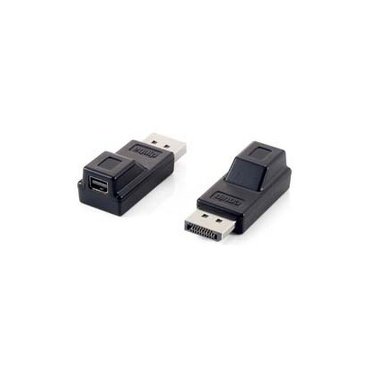 Equip Display Port to miniDisplayPort Adapter M/F - preto 
