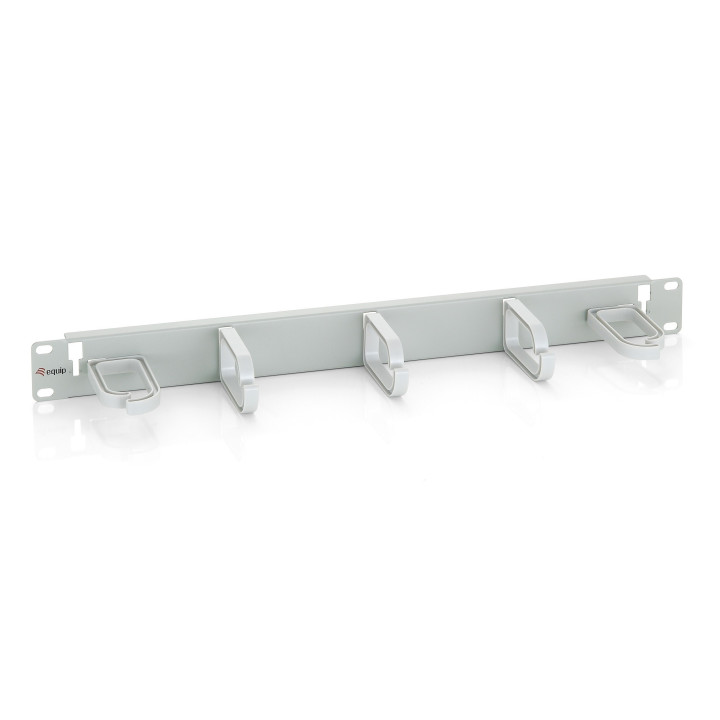 Equip Guia de cabos para panel  19 1U Cinza