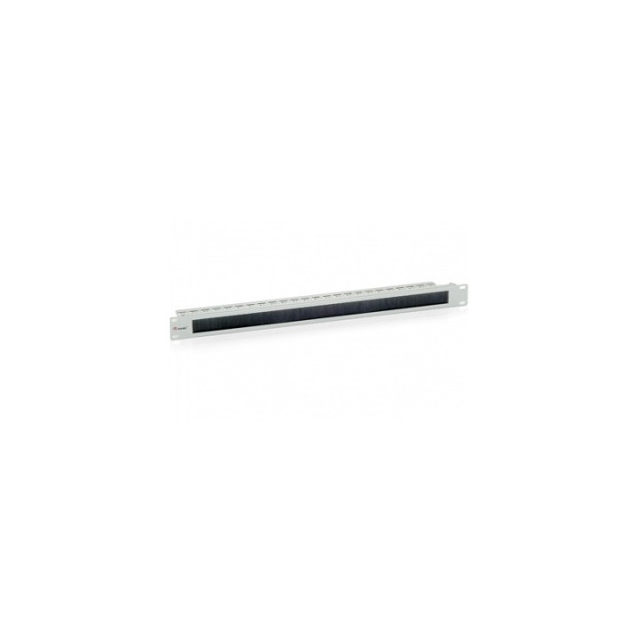 Equip 19 1U Cable entry panel 1U, with brush and cable holder 