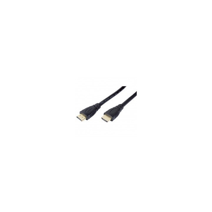 Equip Cabo HDMI LC M/M 5m, com Ethernet, preto 
