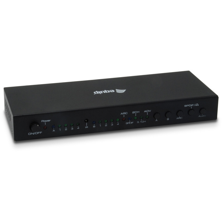 Equip HDMI Splitter Matrix 4x2 Port, 4Kx2K 