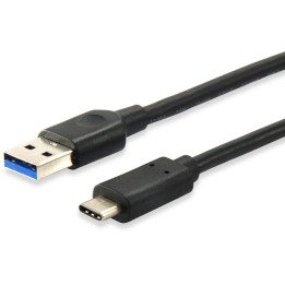 Equip USB 3.1 Cable A--C M/M 1,0m Type C 