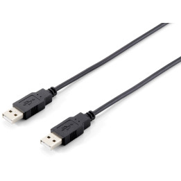 Equip Cabo USB 2.0 Type A Macho - Type A Macho  5,0m black 