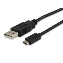 Equip USB 2.0 Cable A--C M/M 1,0m Type C 