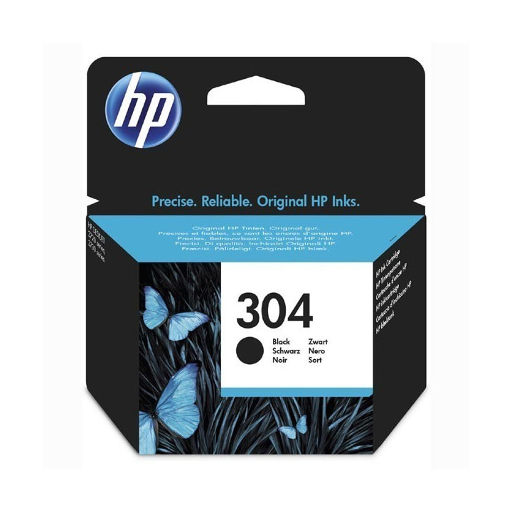 HP Tinteiro original 304 Preto 