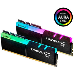 Memória G.Skill Trident Z RGB Kit 16GB (2x8) DDR4 3200Mhz