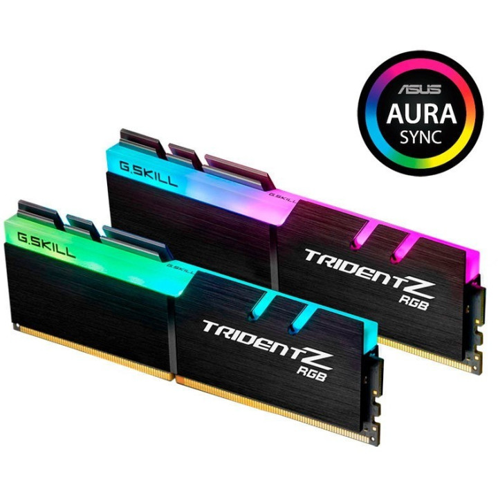 Memória G.Skill Trident Z RGB Kit 16GB (2x8) DDR4 3200Mhz
