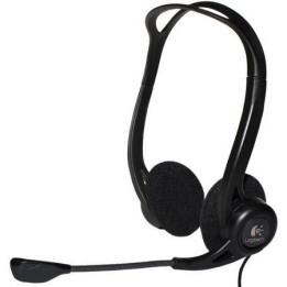Logitech PC960 USB Stereo Headset Preto | Comunicação Clara