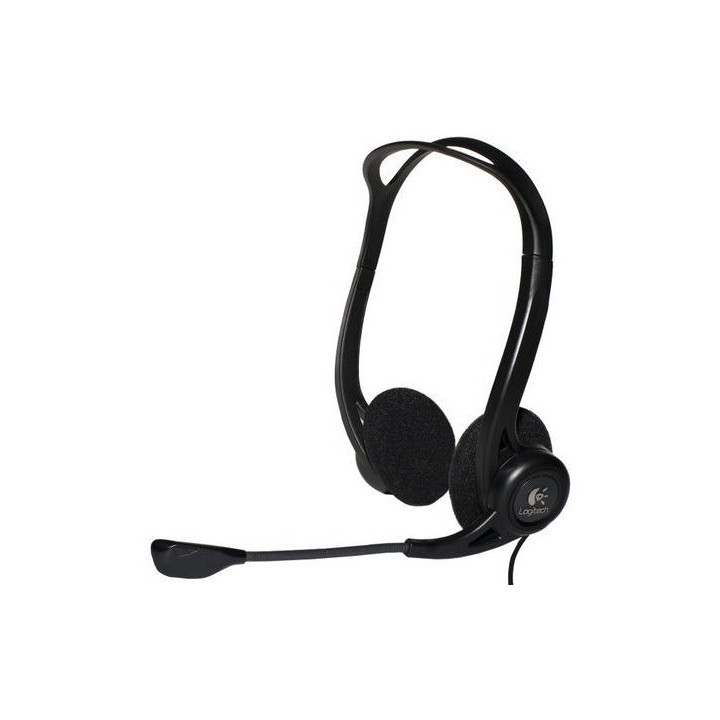 Logitech PC960 USB Stereo Headset Preto | Comunicação Clara