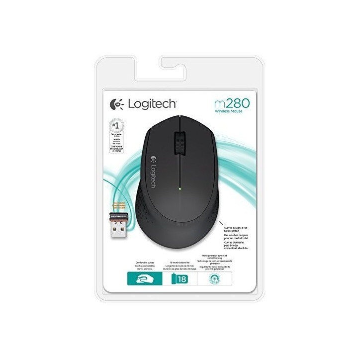 Rato Logitech Wireless M280 Preto