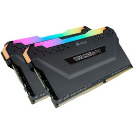 Memória Corsair VENGEANCE® RGB PRO 16GB (2 x 8GB) DDR4 DRAM 3200MHz C16 Black