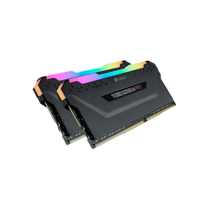 Memória Corsair VENGEANCE® RGB PRO Black 16GB (2x8GB) DDR4 2666MHz C16