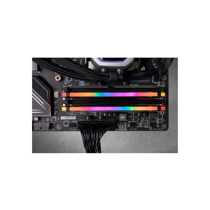 Memória Corsair VENGEANCE® RGB PRO Black 16GB (2x8GB) DDR4 2666MHz C16