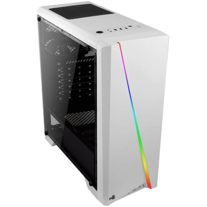 Aerocool Caixa CYLON White ATX RGB Lighting Full Side Window