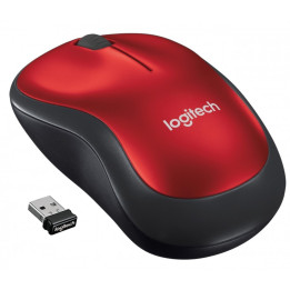 Logitech M185 Wireless Red 