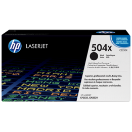 Toner Original HP Toner LaserJet 504X Preto