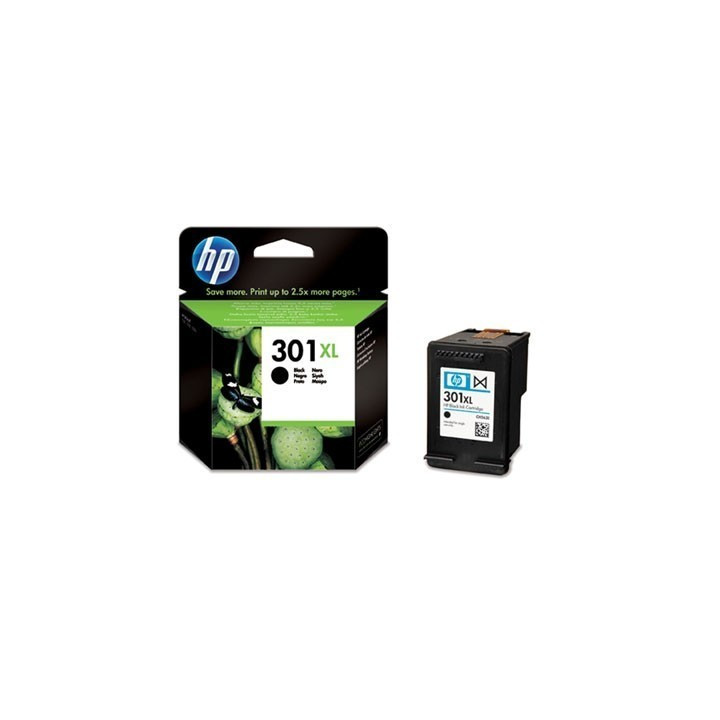 Tinteiro Original HP 301XL Preto de elevado rendimento