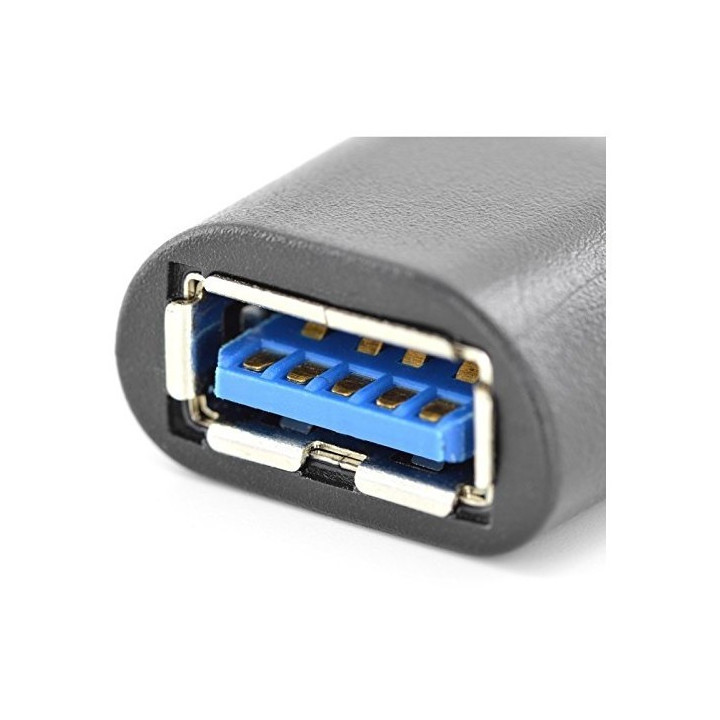 Ewent Adaptador USB 3.1 Tipo C Macho - USB 3.1 A Fêmea