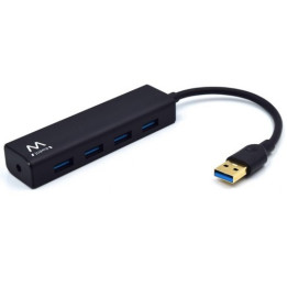 Ewent HUB 4 X USB 3.1 Preto