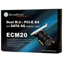 SilverStone Expansion Card ECM20 M.2 PCIE 